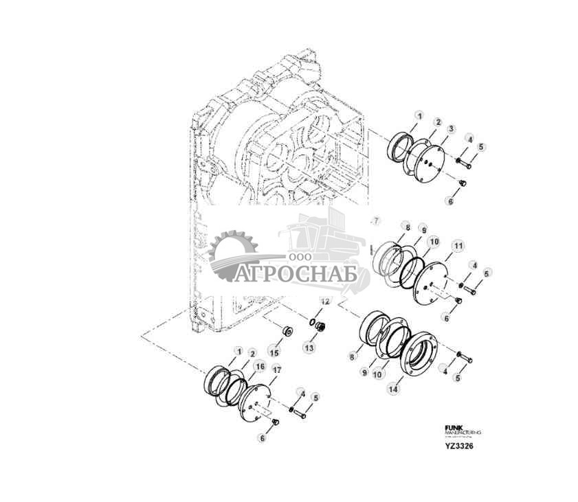 Transmission Front Housing Group 